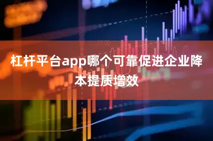 杠杆平台app哪个可靠促进企业降本提质增效
