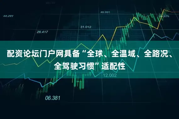 配资论坛门户网具备“全球、全温域、全路况、全驾驶习惯”适配性