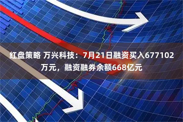 红盘策略 万兴科技:7月21日融资买入677102万元,融资融券余额668亿元